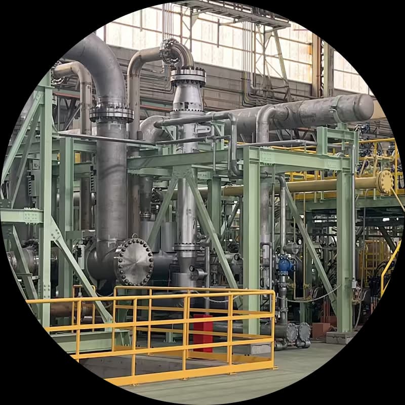Large-scale combustion test facility