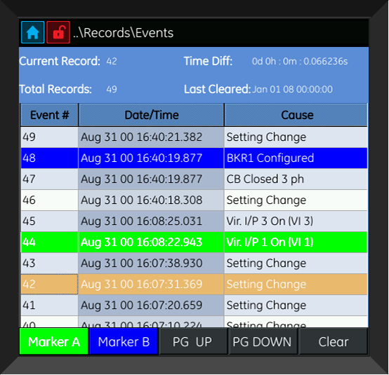Multilin Agile-Extensive Recording