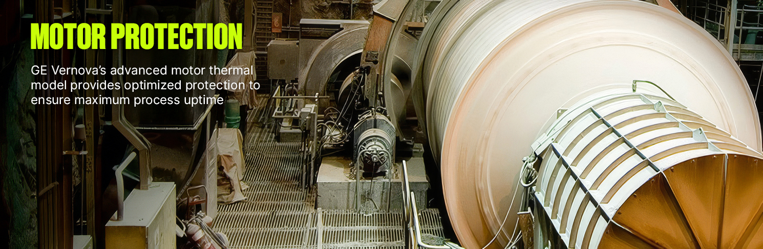 Overview of GE's motor protection system with advanced thermal modeling for industrial uptime