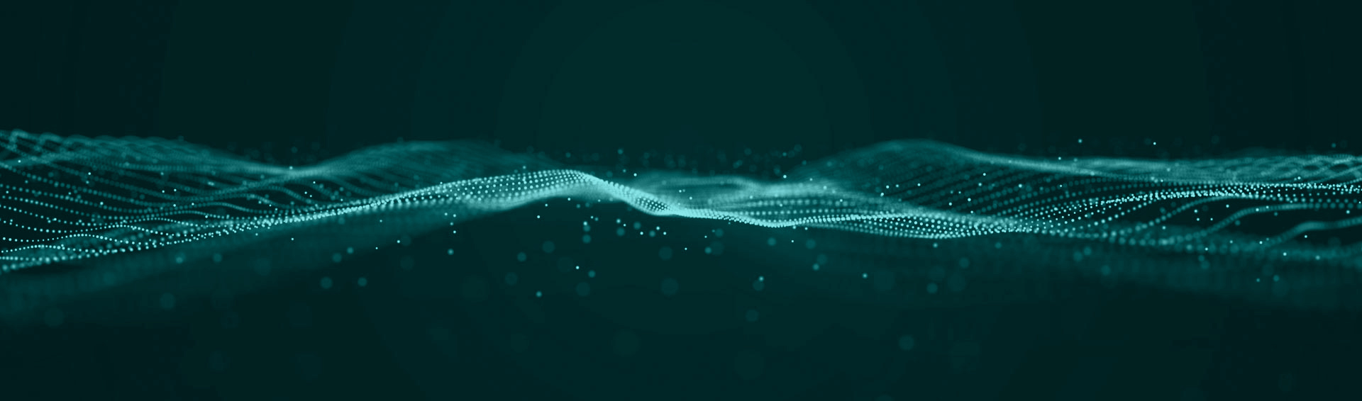 Abstract digital wave graphic symbolizing JungleMUX hands-on training program