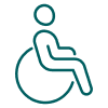 Accessible to people with disabilities*