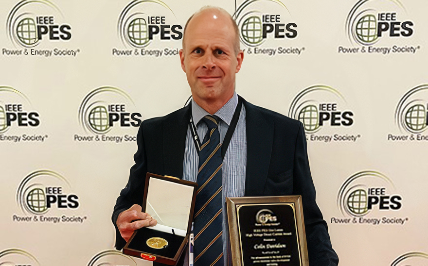 GE Vernova’s Colin Davidson receives Uno Lamm HVDC award  from the IEEE Power & Energy Society