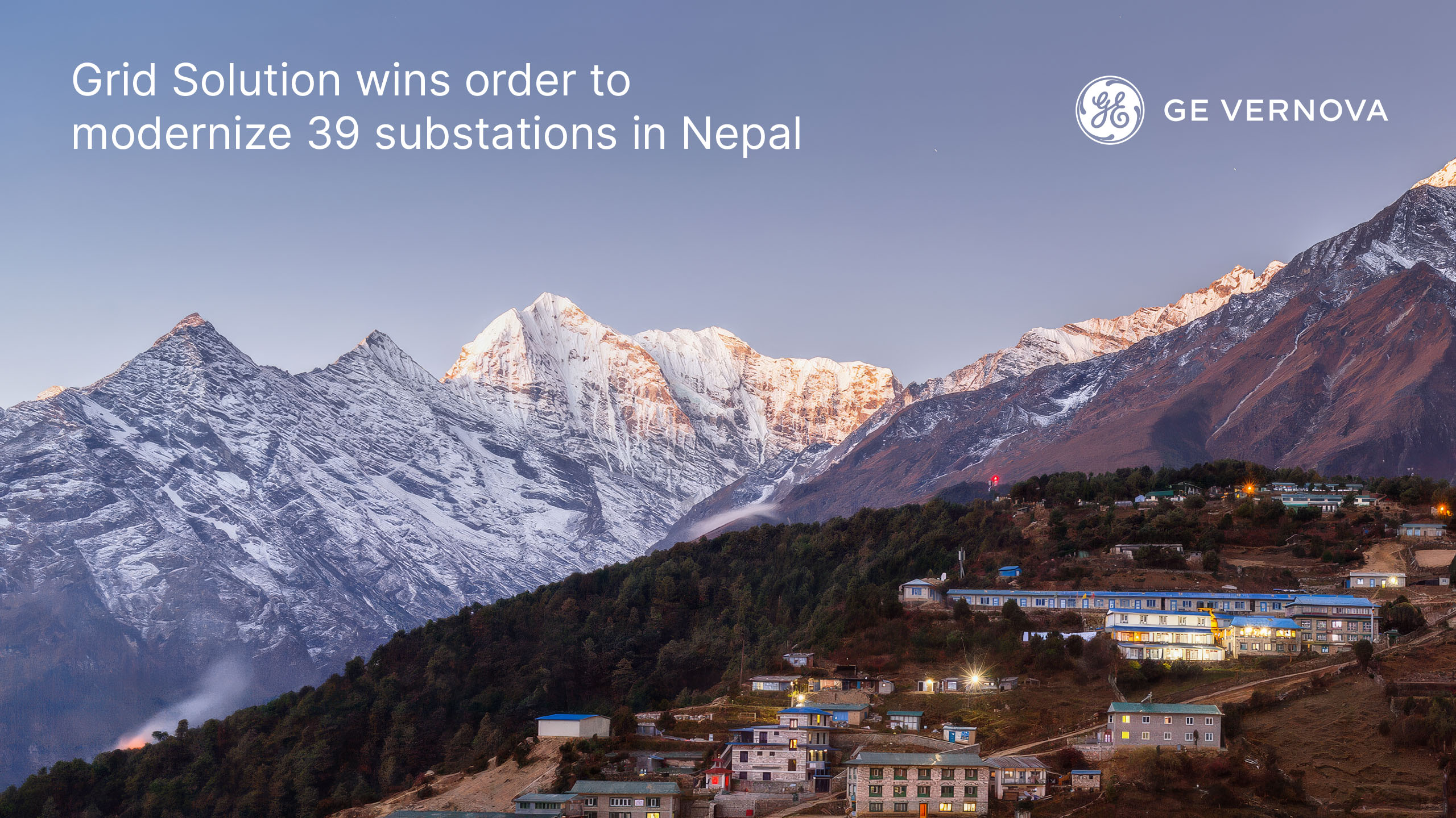 GE Grid Solutions wins order to modernize 39 substations in Nepal