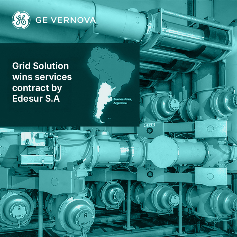 GE awarded a services contract by Edesur for its grid modernization project in Argentina