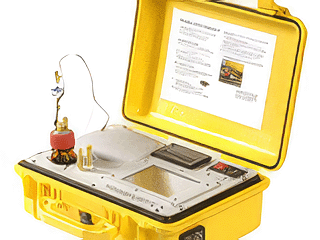 Kelman Transport X portable DGA device for transformer diagnostic sampling