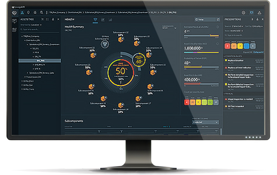user interface Asset Availability