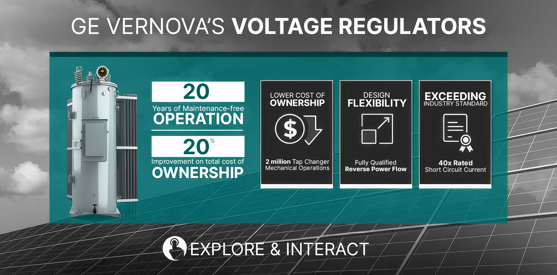 GE Vernova's Voltage Regulators - Explore & Interact