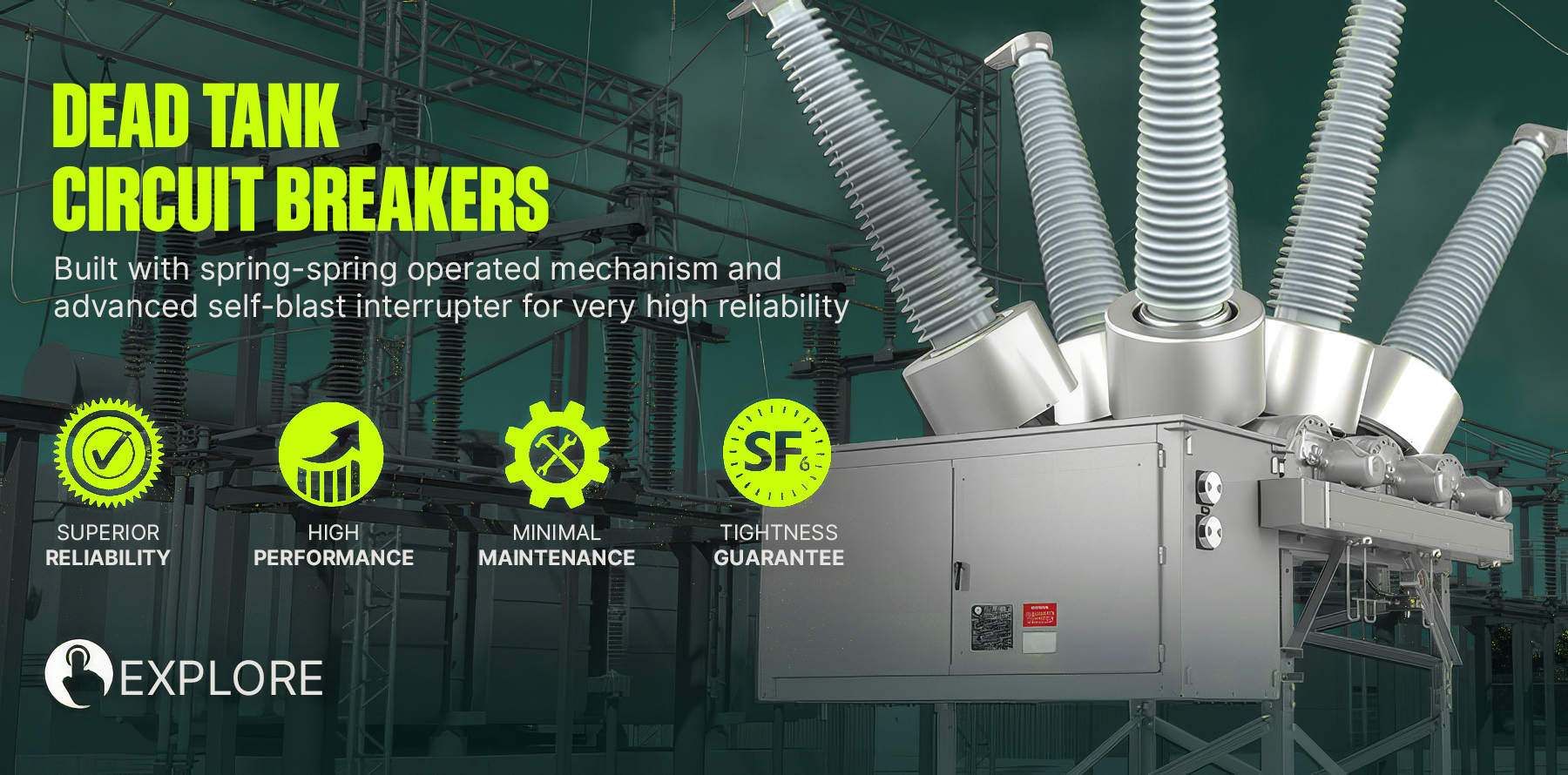Learn about GE Vernova’s advantages in dead tank circuit breaker technology