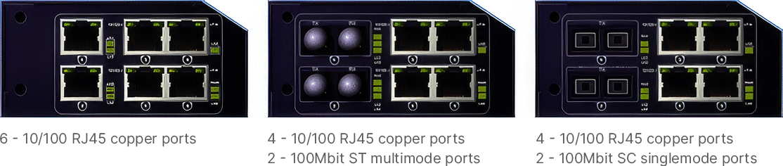 Modular port configurations
