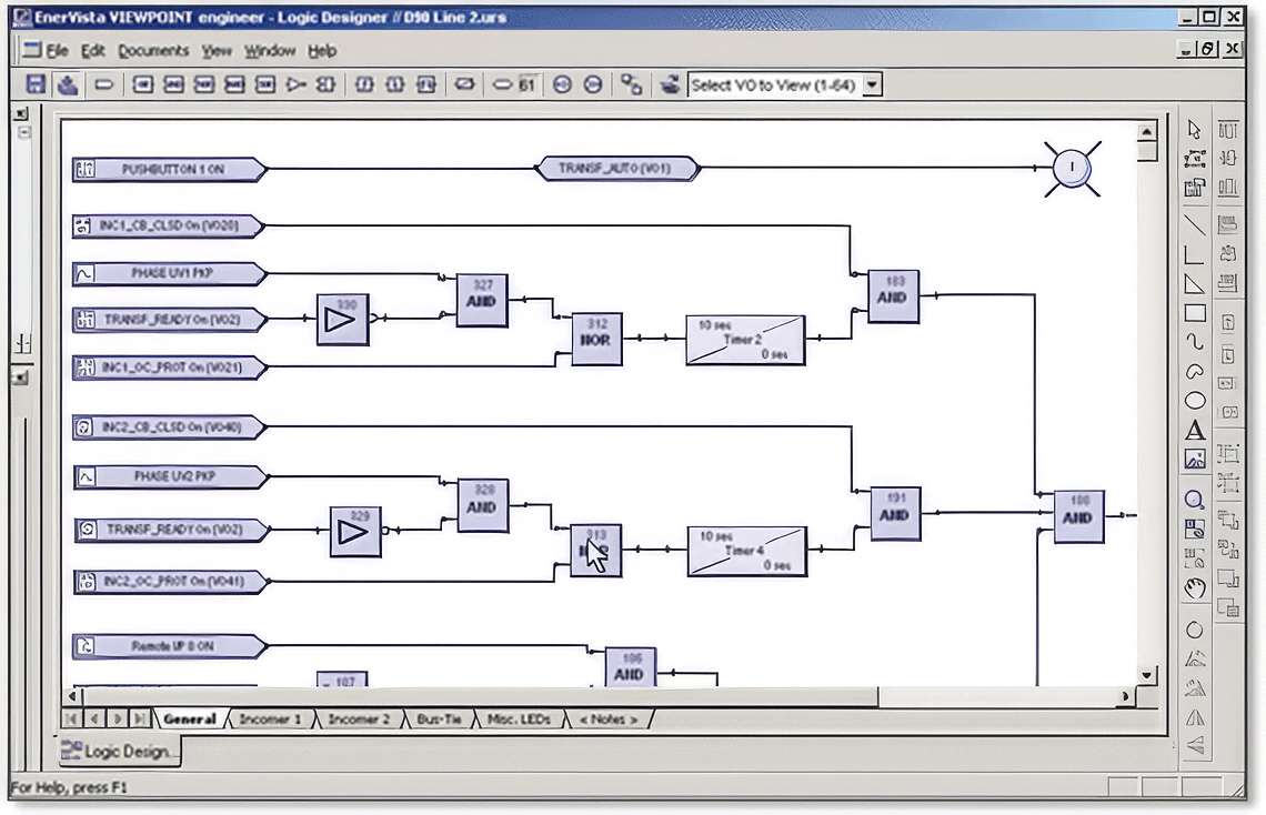 FlexLogic™ diagram