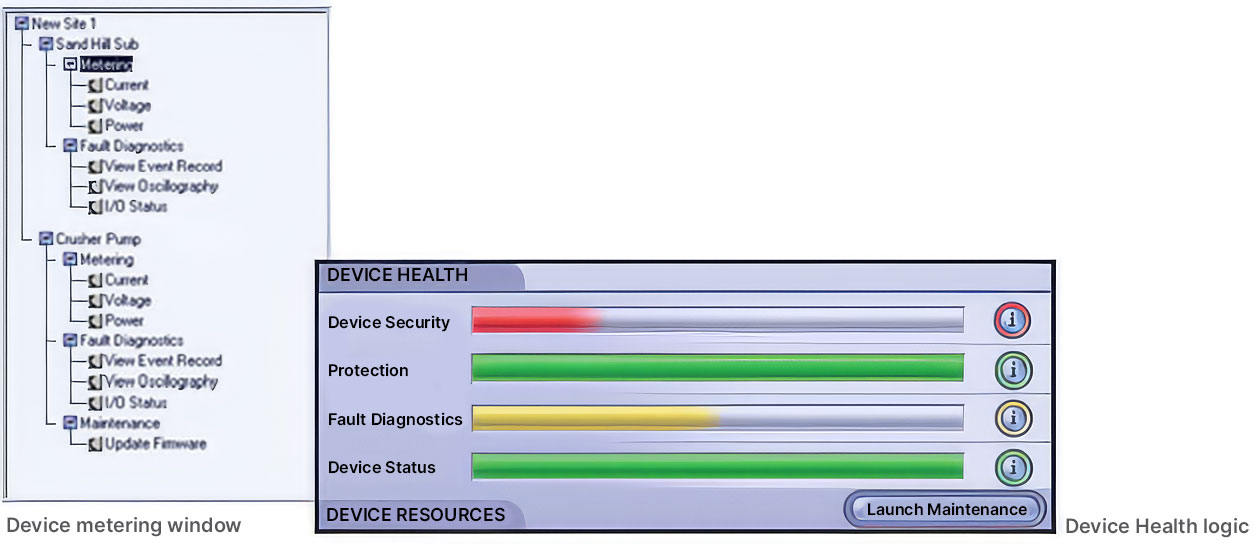 Device health logic