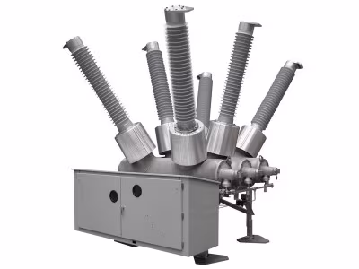 Dead-tank circuit breaker rated 145 kV, 63 kA, 60 Hz