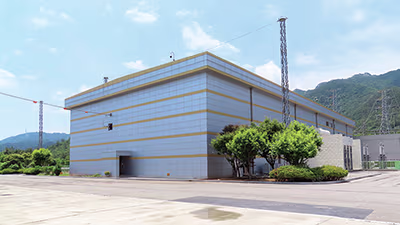Haenam' HVDC converter substation building