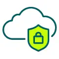 cloud security icon