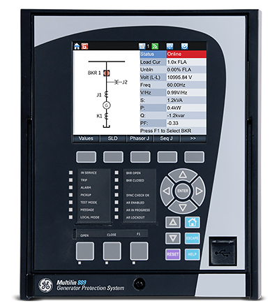 Full Color Graphical HMI Front Display