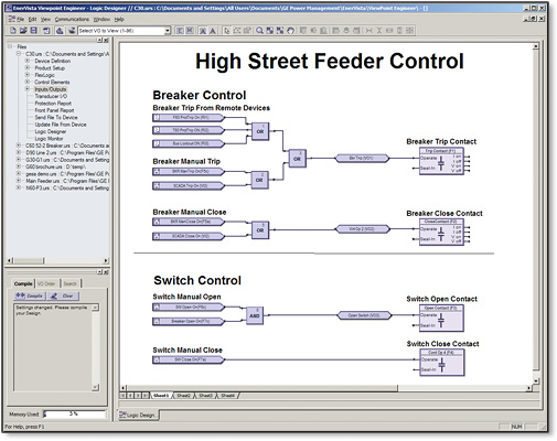 FlexLogic™ diagram