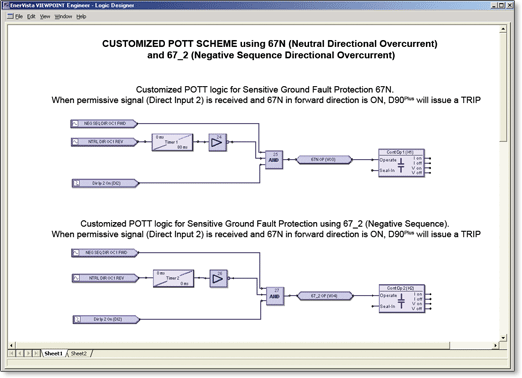 User-programmable detection logic